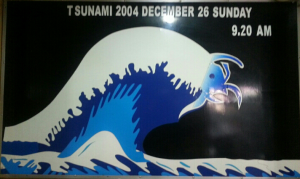 Tsunami billboard
