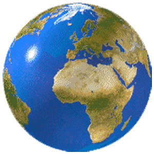 Spinning Earth Gif